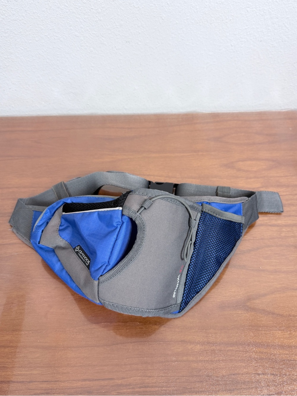 Outdoor Products Blue & Gray Performance Waist Bag Water Holder